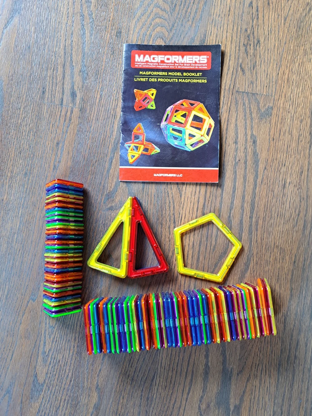 Magformers Colorful Magnetic Building Set - Multicolor